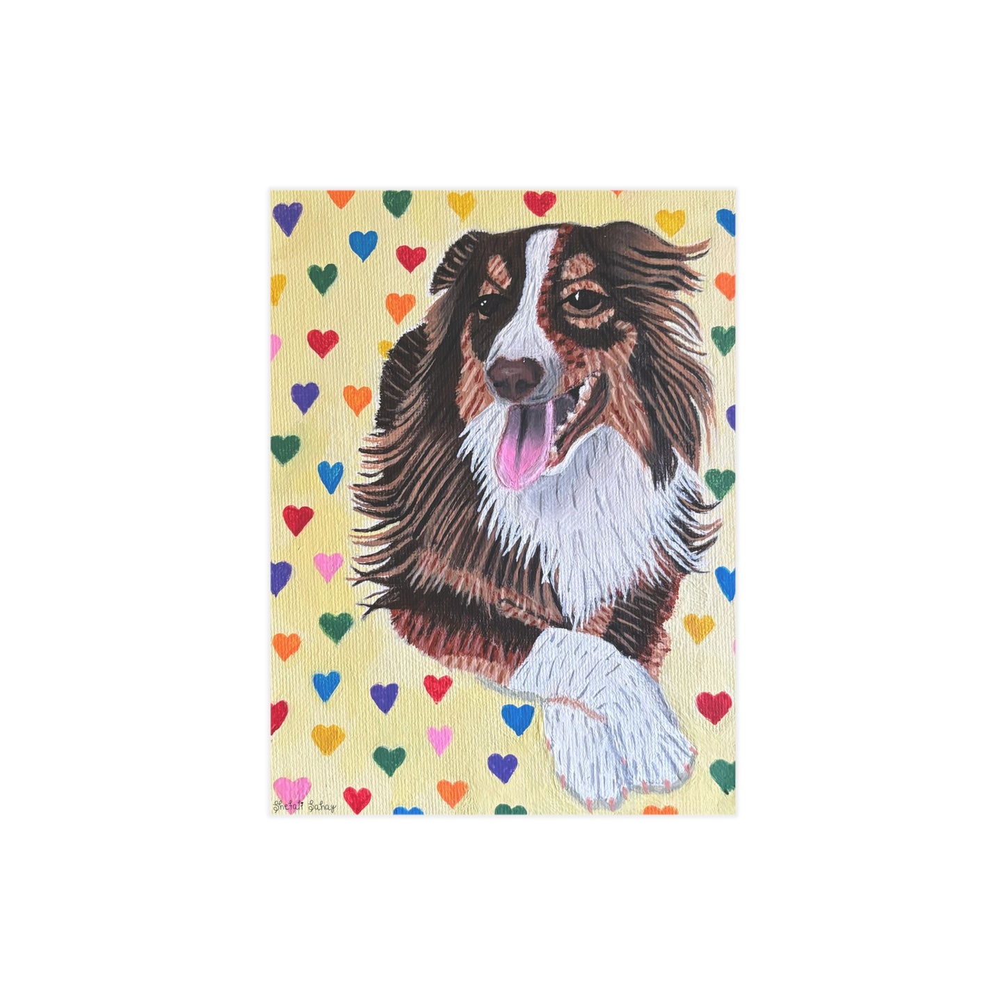 Leo The Handsome Dog | Unframed Prints