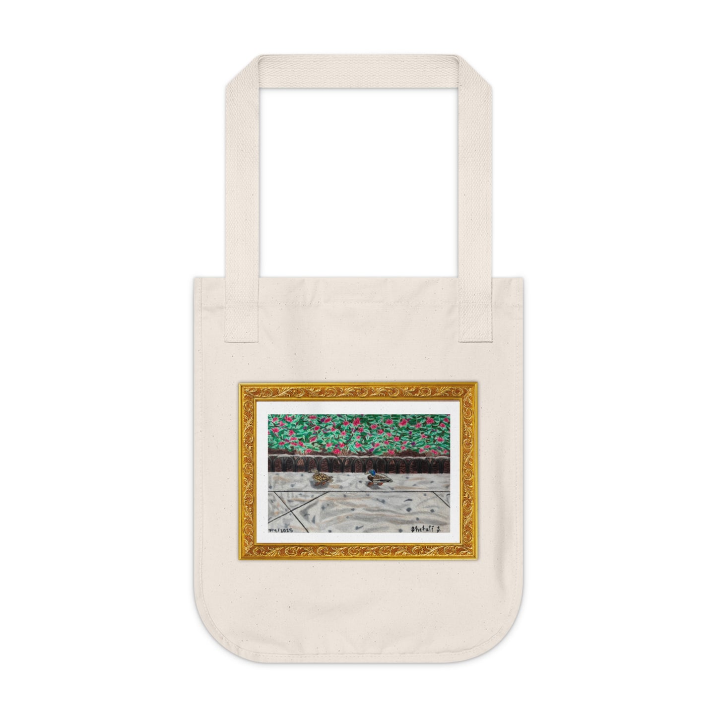 The Sneaky Chase | Organic Canvas Tote Bag
