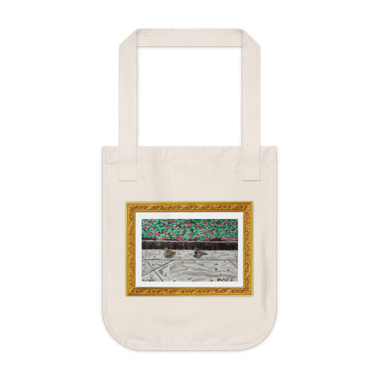 The Sneaky Chase | Organic Canvas Tote Bag
