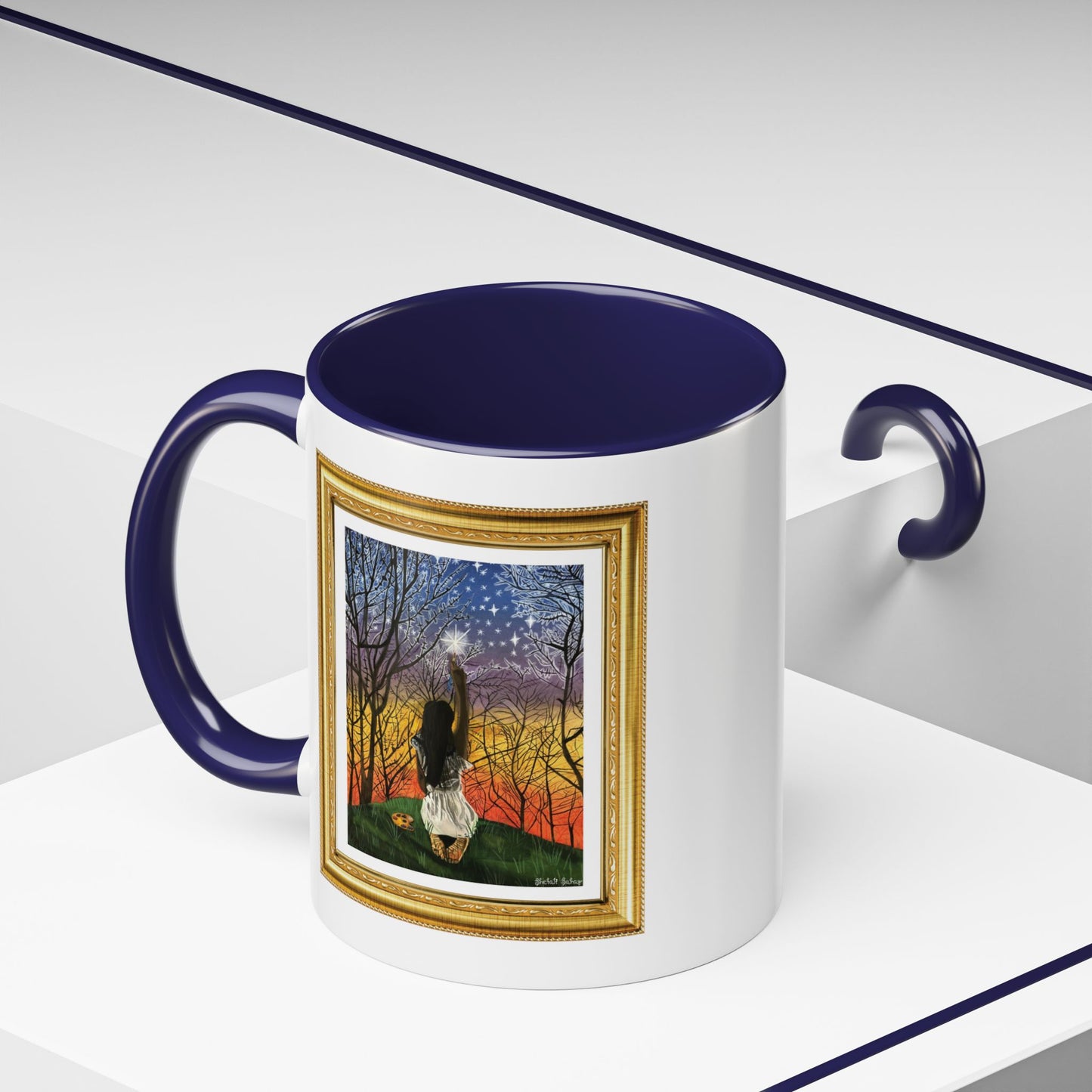 Painting The Stars | Accent Coffee Mug (11, 15oz)