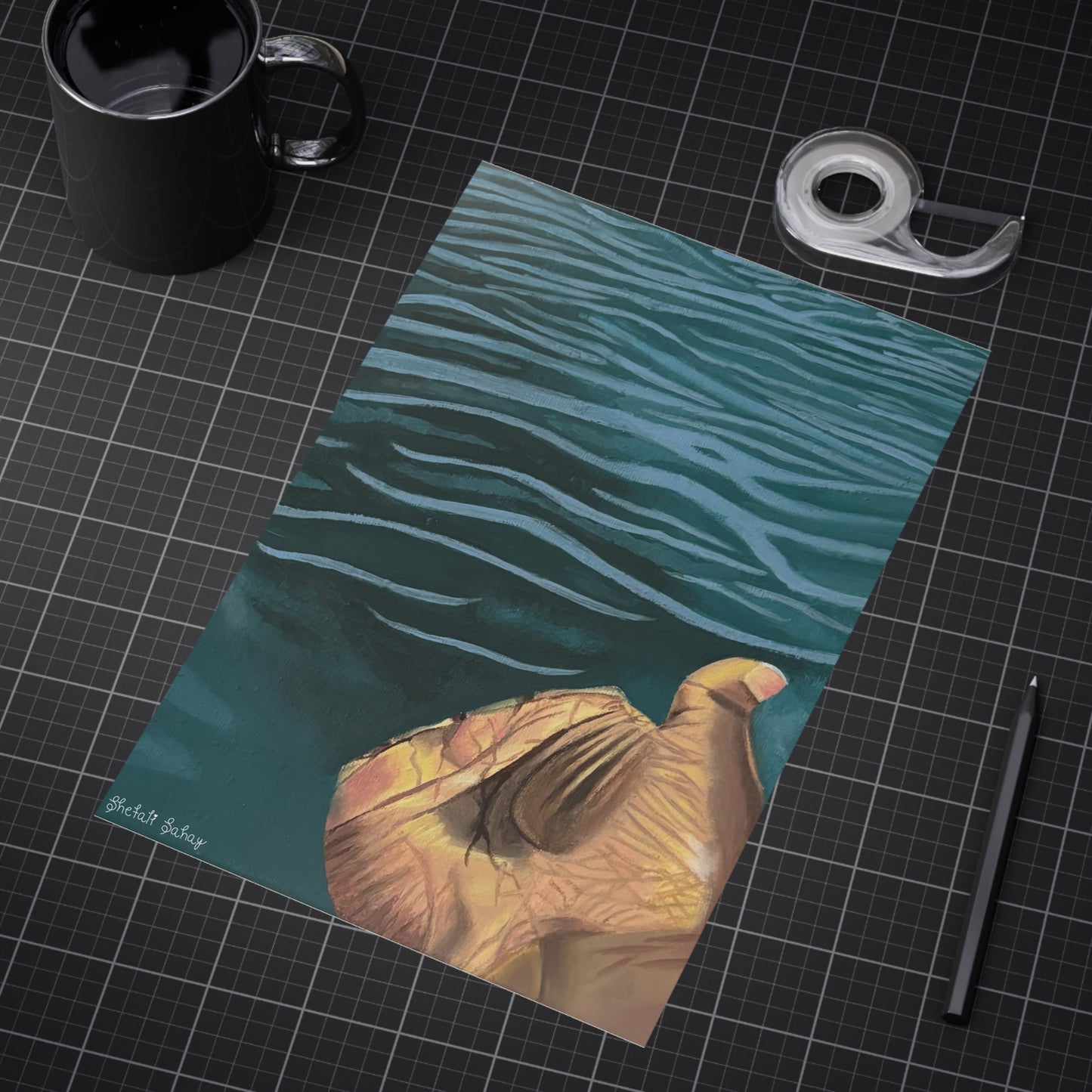 Hand In The Water | Unframed Prints