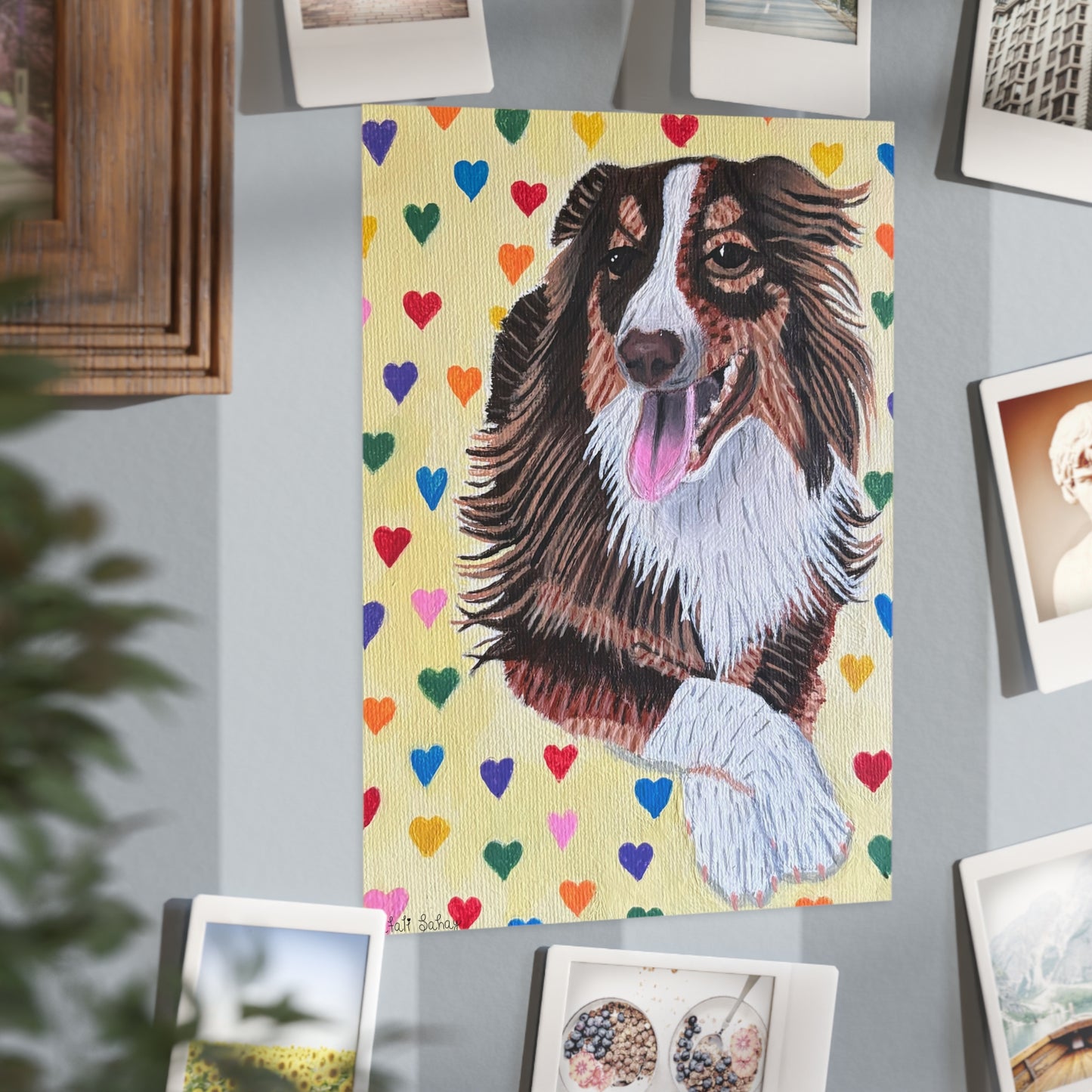 Leo The Handsome Dog | Unframed Prints