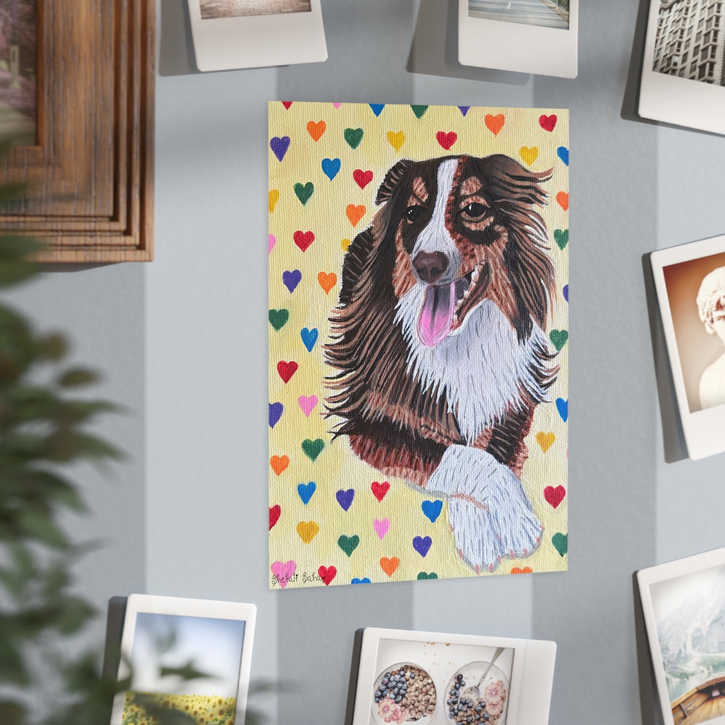 Leo The Handsome Dog | Unframed Prints