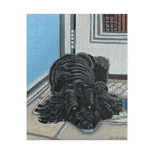 Rocky Chilling On A Corner | Puzzle (110, 252, 520, 1014-piece)