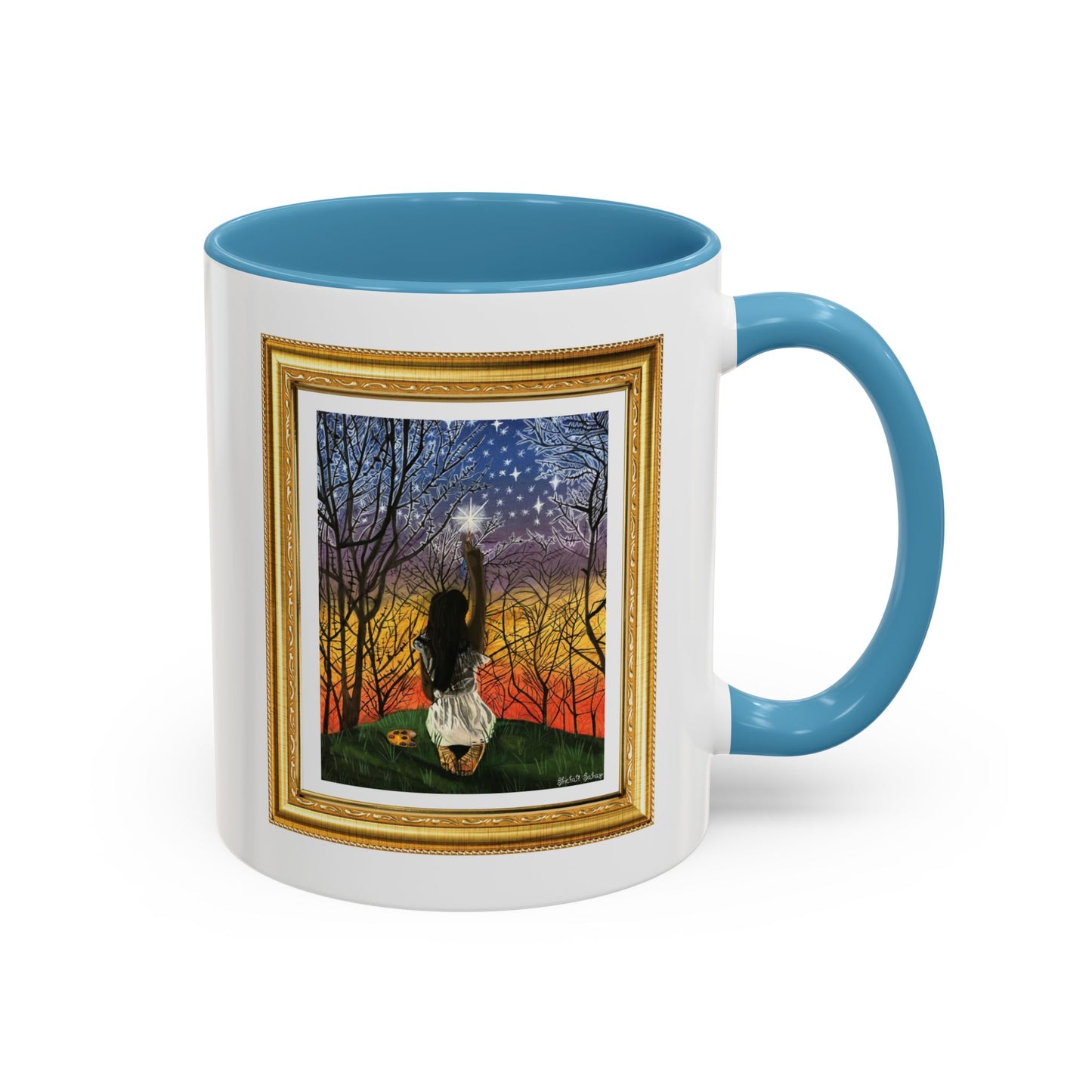 Painting The Stars | Accent Coffee Mug (11, 15oz)