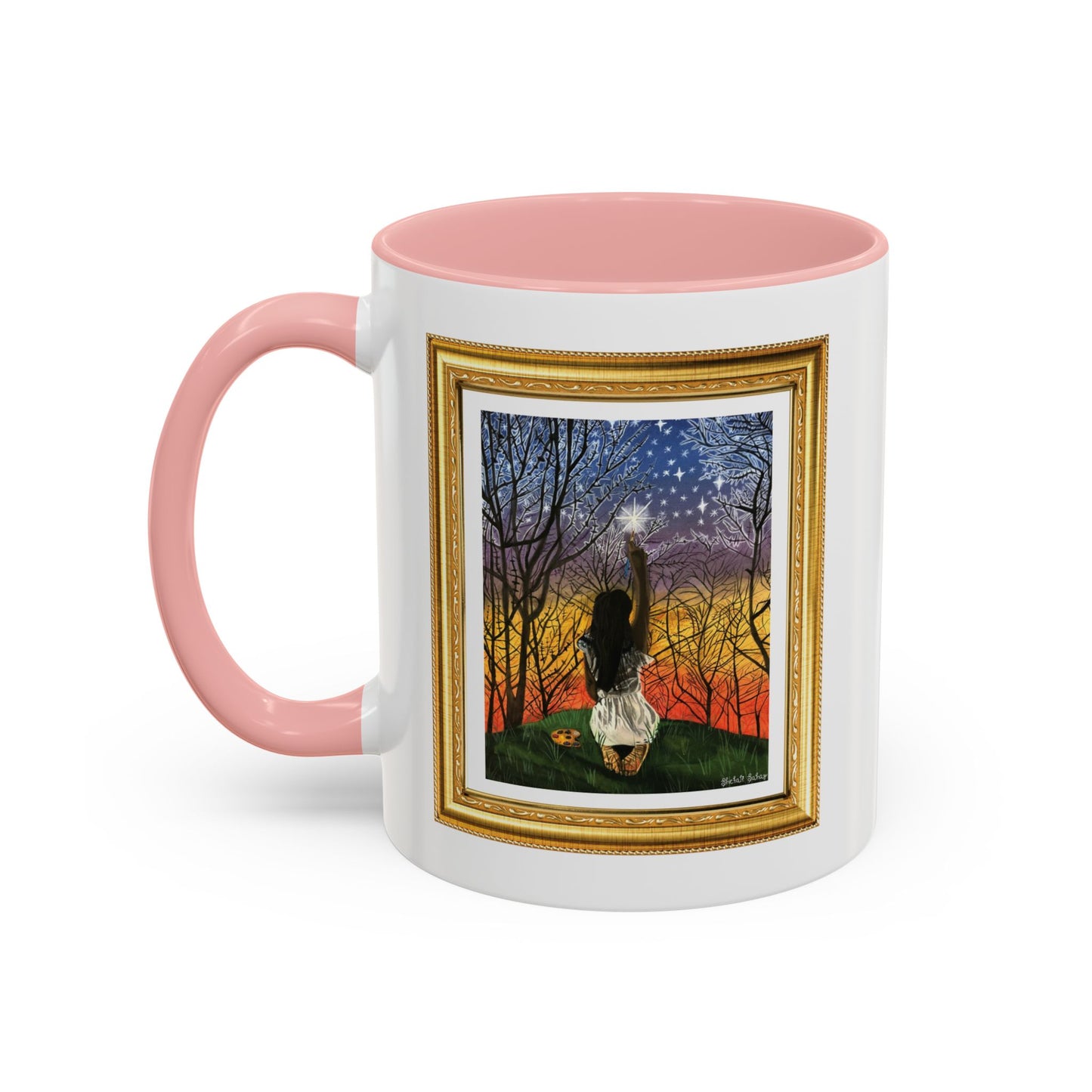 Painting The Stars | Accent Coffee Mug (11, 15oz)