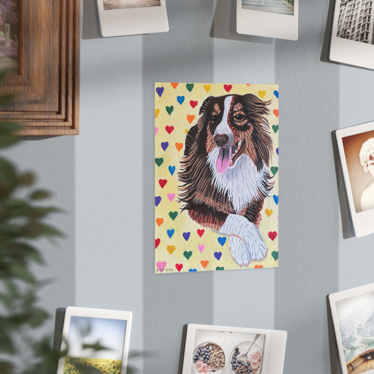 Leo The Handsome Dog | Unframed Prints