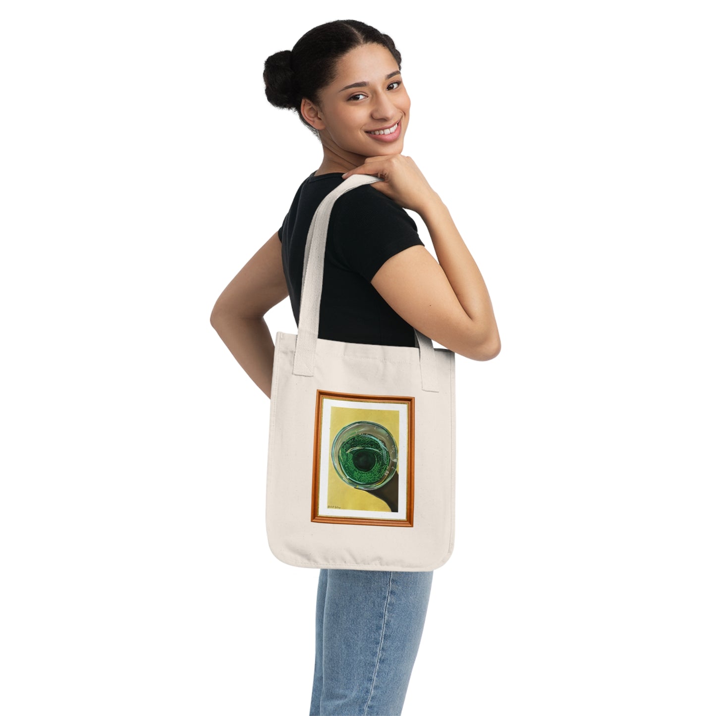 Mint Lemonade | Organic Canvas Tote Bag