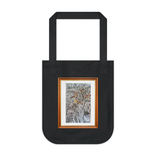 The Bread Catcher Game | Organic Canvas Tote Bag