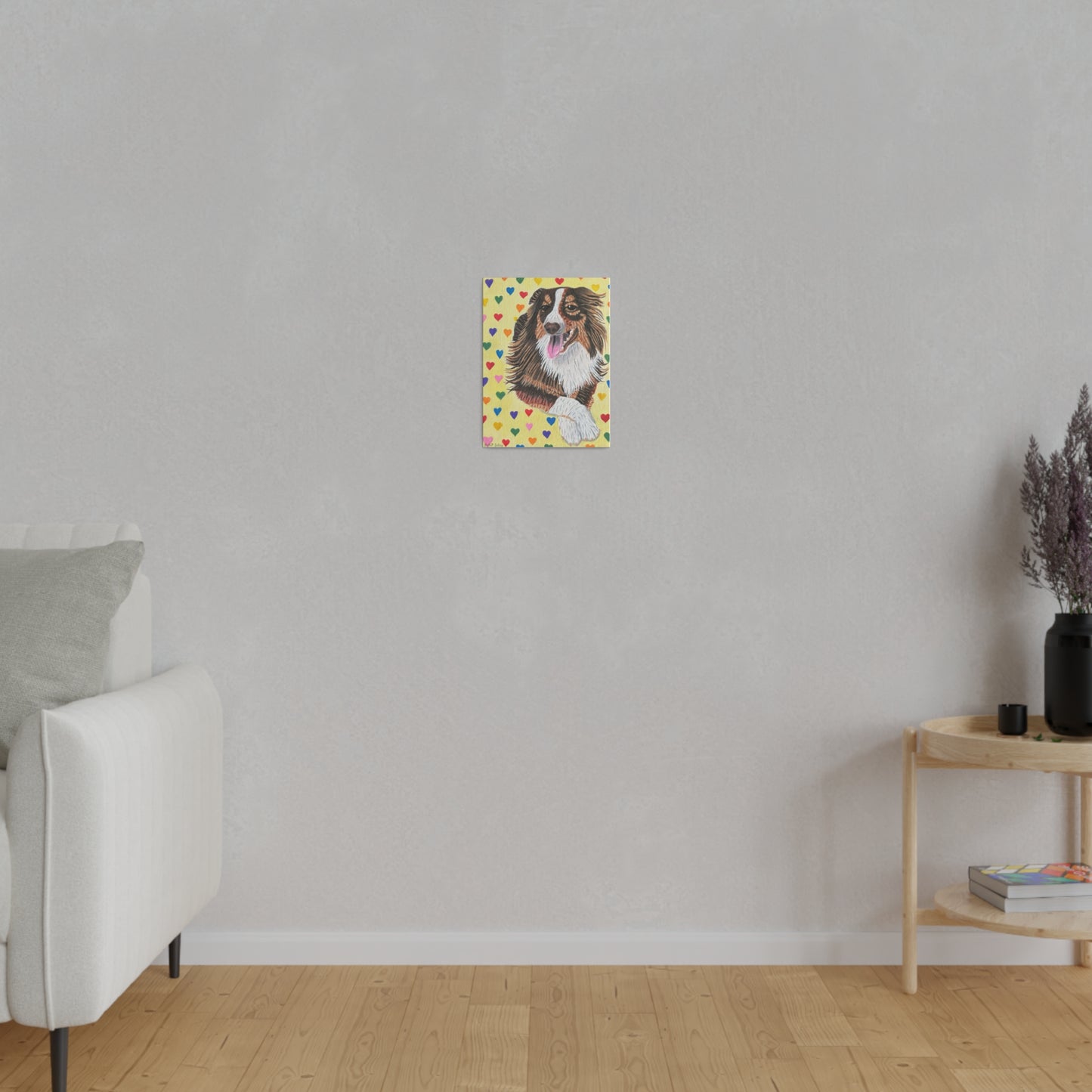 Leo The Handsome Dog | Matte Canvas, Stretched, 0.75"