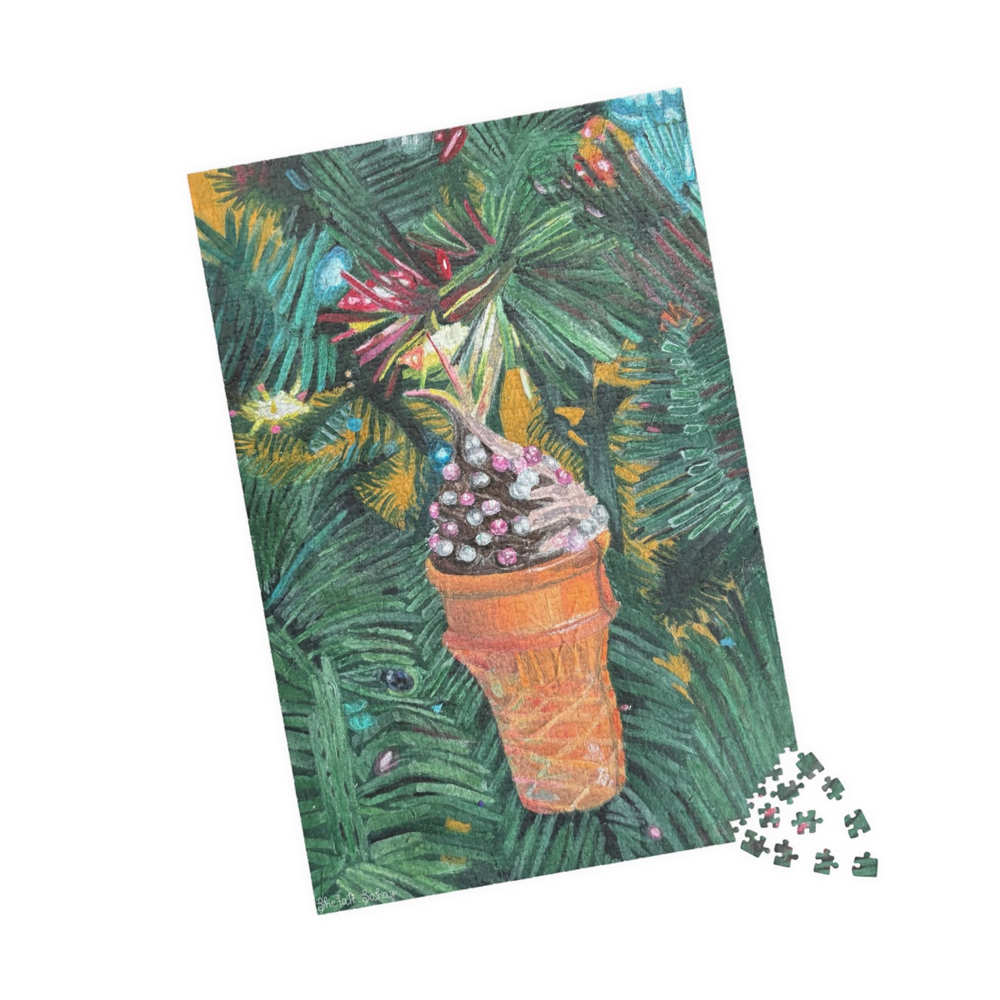 A Lifelike Ice Cream Ornament | Puzzle (110, 252, 520, 1014-piece)