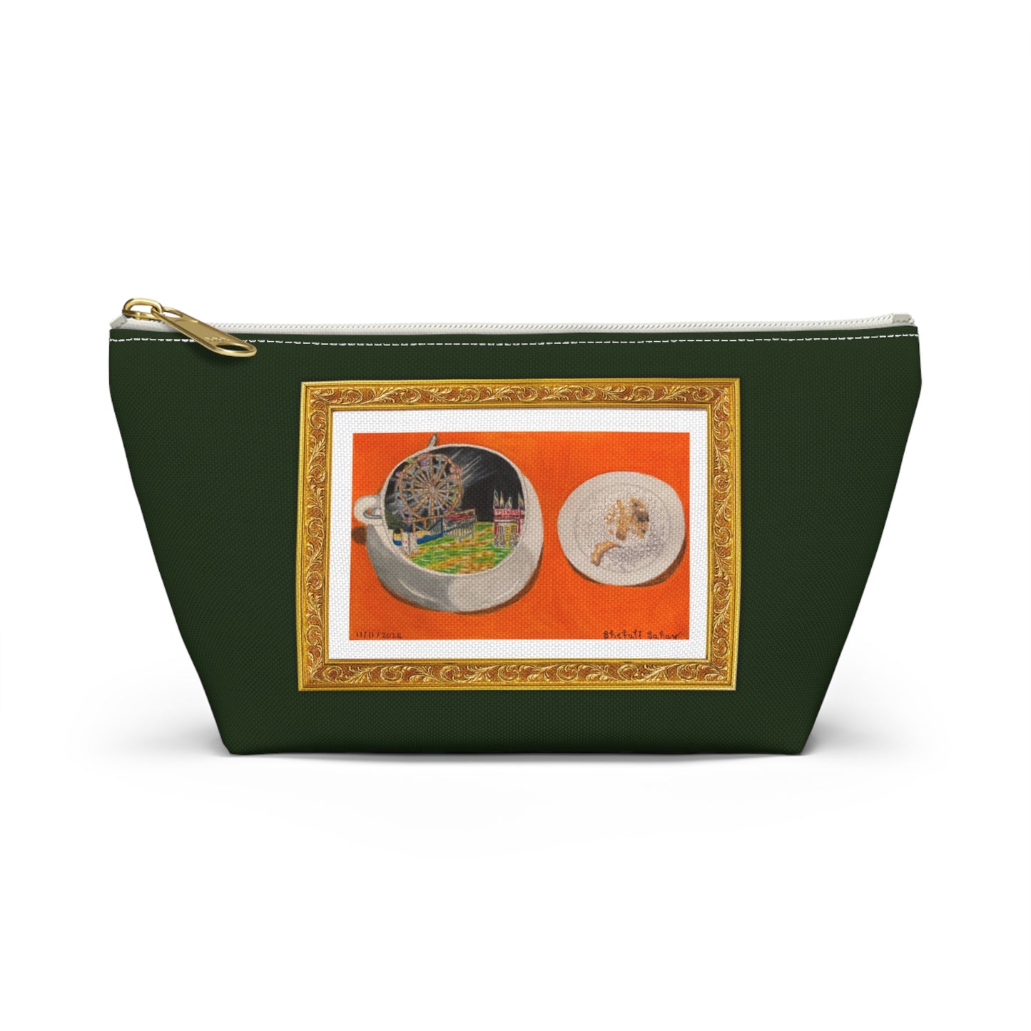 A Cup of Warren Expo with a Side of Fried Oreo | Accessory Pouch w T-bottom