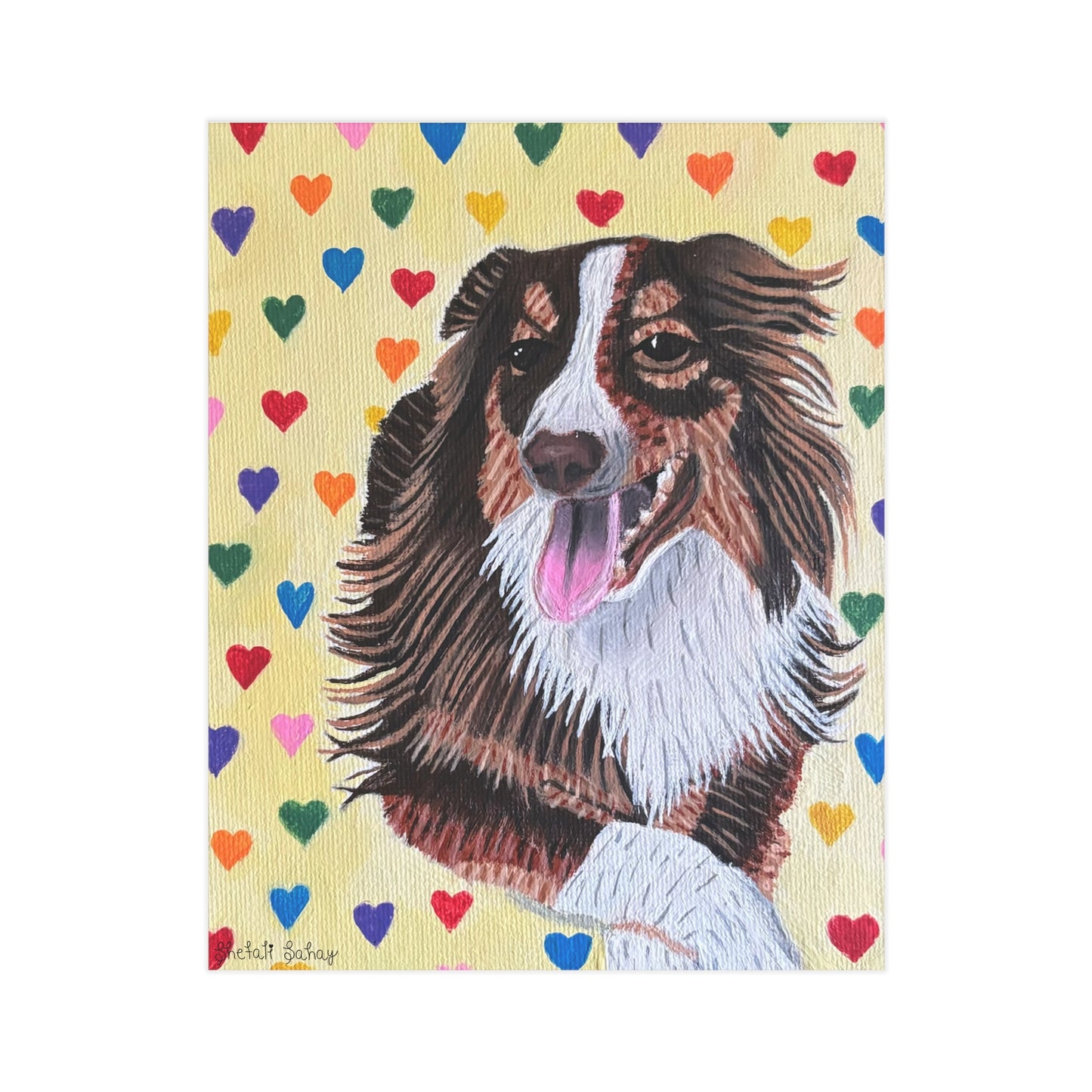 Leo The Handsome Dog | Unframed Prints