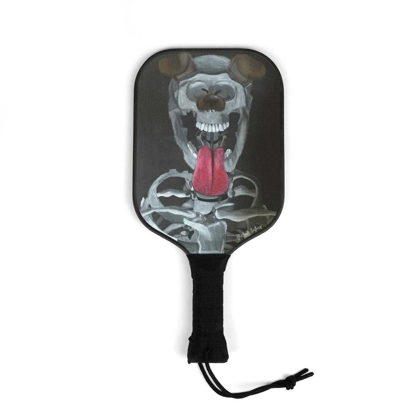 Skeleton Taking A Snapchat Selfie | Pickleball Kit