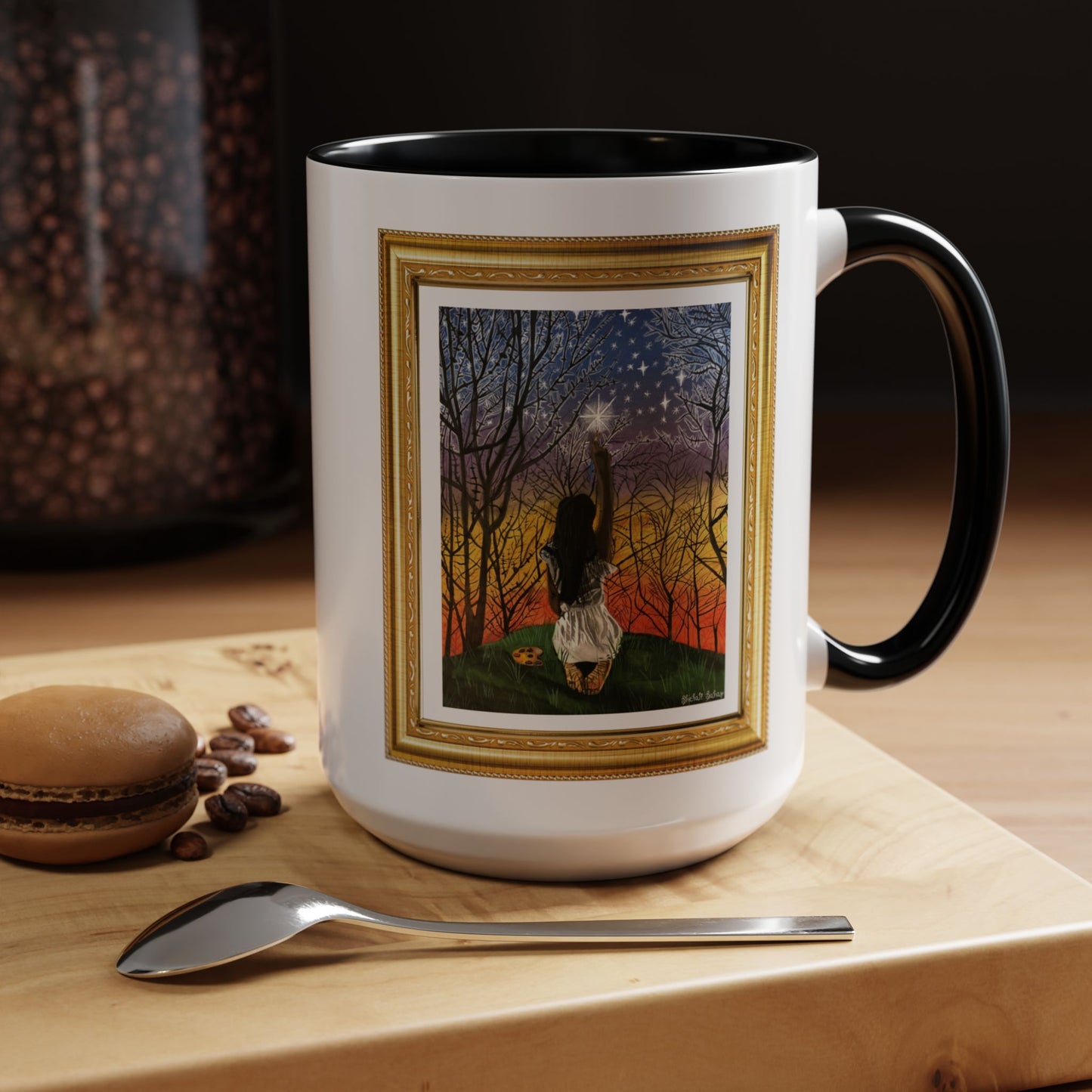 Painting The Stars | Accent Coffee Mug (11, 15oz)