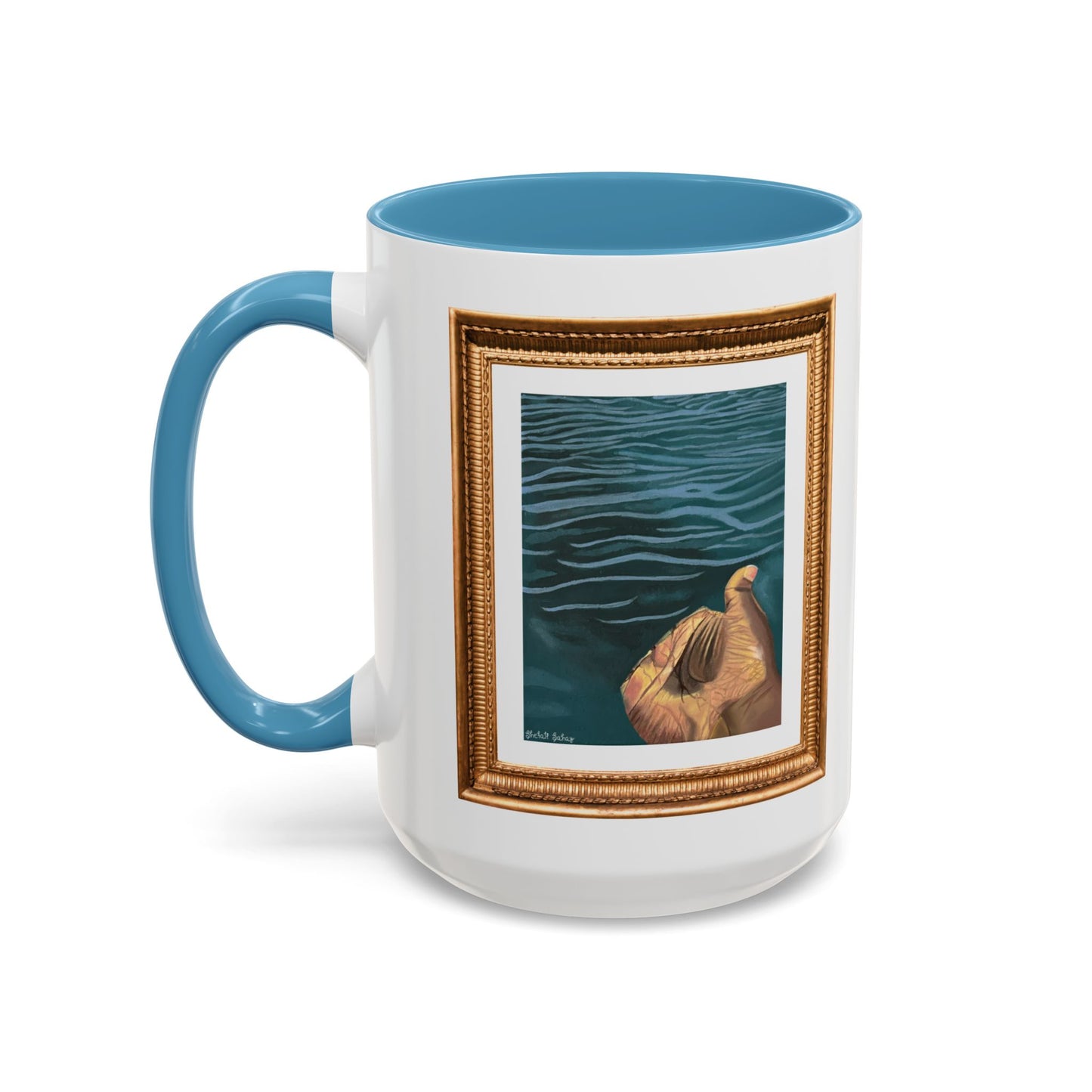 Hand In The Water | Accent Coffee Mug (11, 15oz)