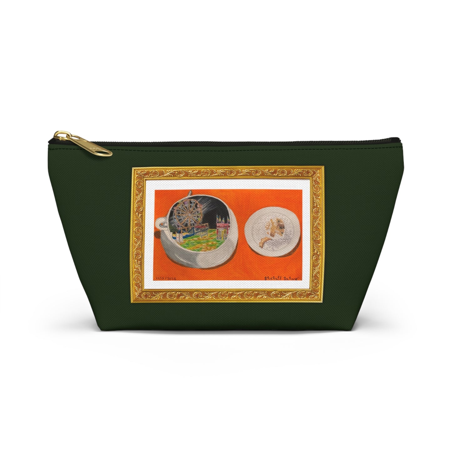 A Cup of Warren Expo with a Side of Fried Oreo | Accessory Pouch w T-bottom