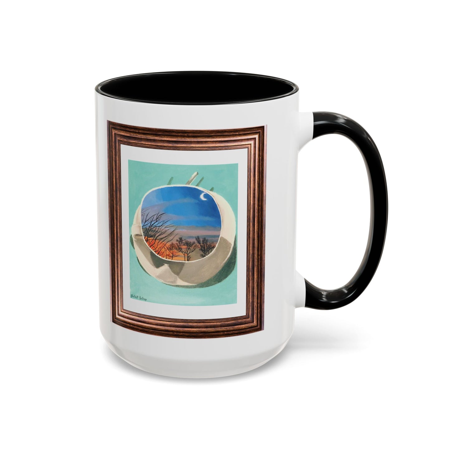 A Cup Of Sunrise | Accent Coffee Mug (11, 15oz)