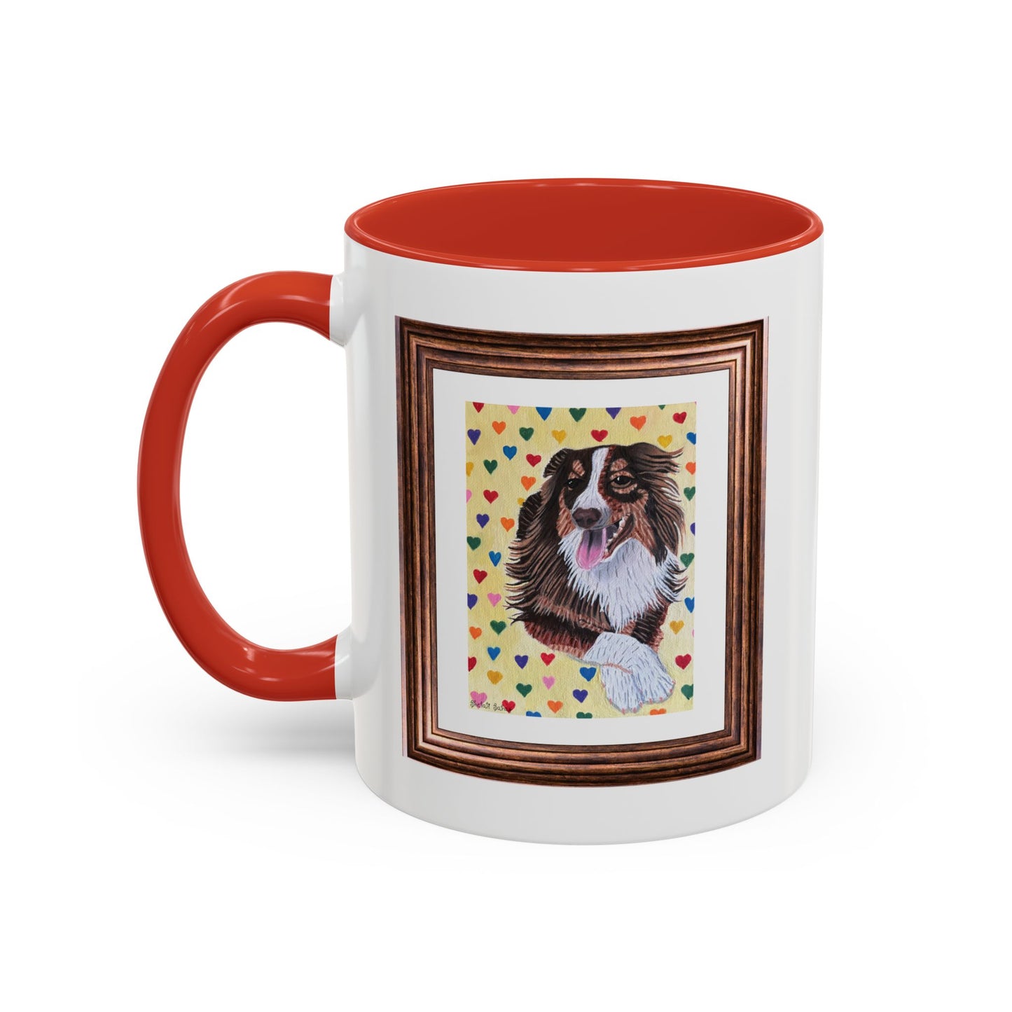 Leo The Handsome Dog | Accent Coffee Mug (11, 15oz)