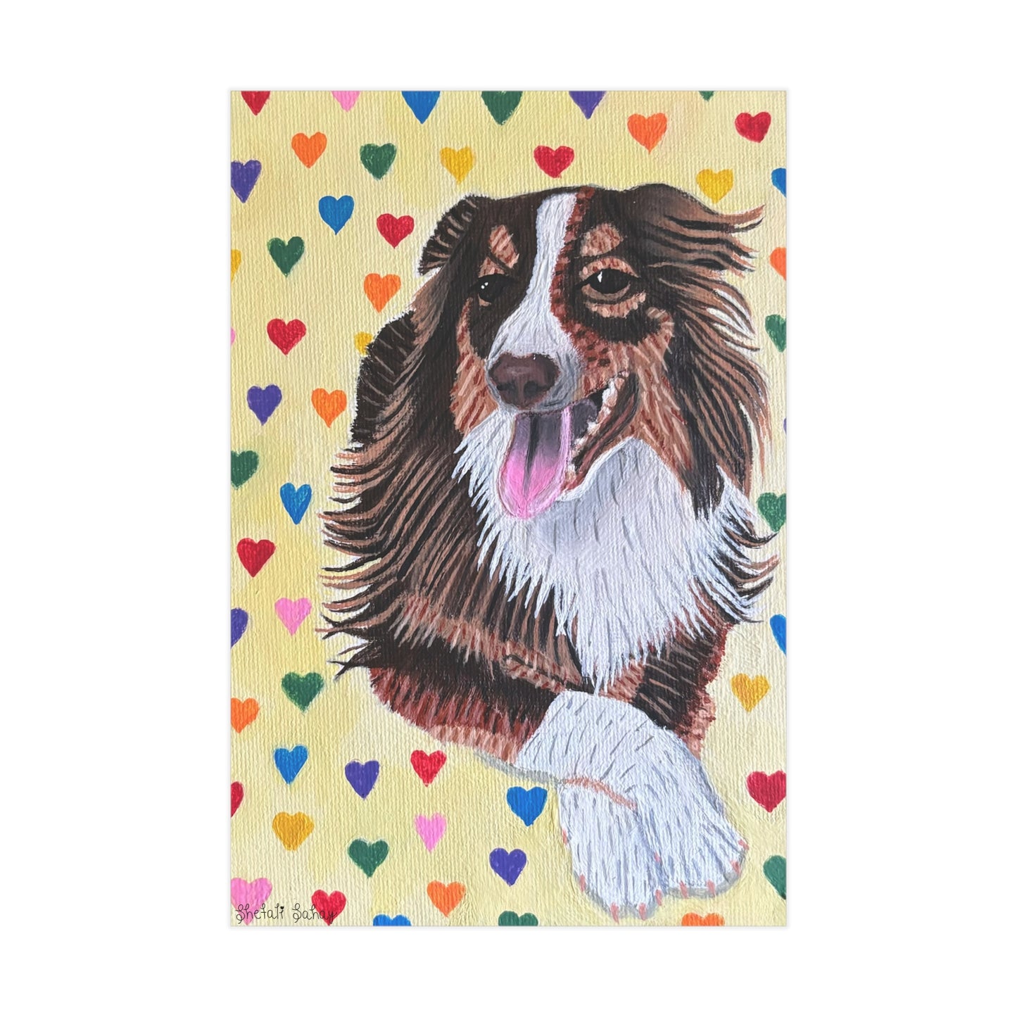 Leo The Handsome Dog | Unframed Prints