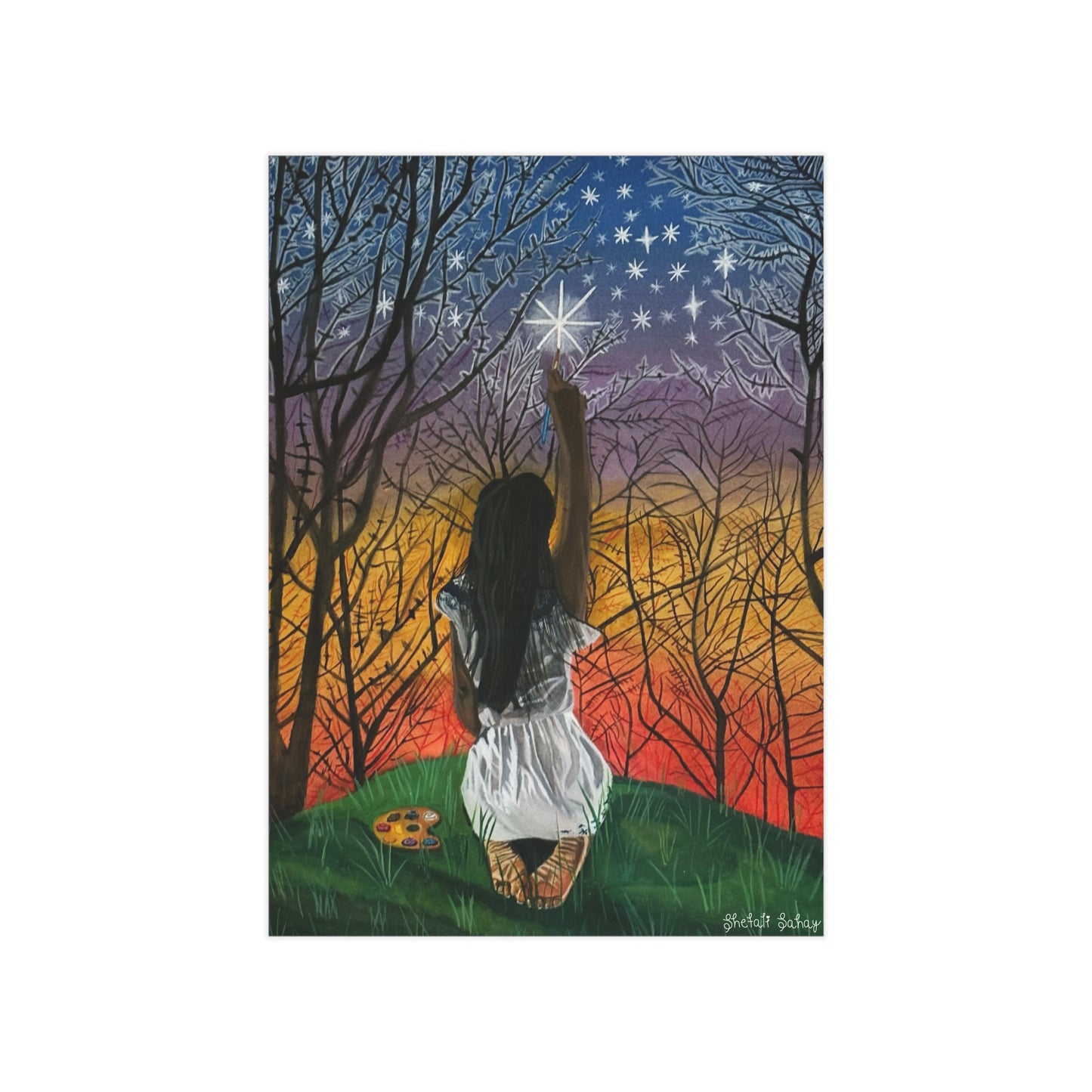 Painting The Stars | Unframed Prints