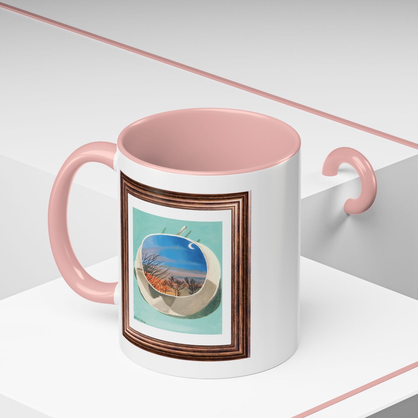 A Cup Of Sunrise | Accent Coffee Mug (11, 15oz)