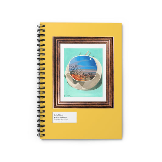 A Cup Of Sunrise | Spiral Notebook - Ruled Line