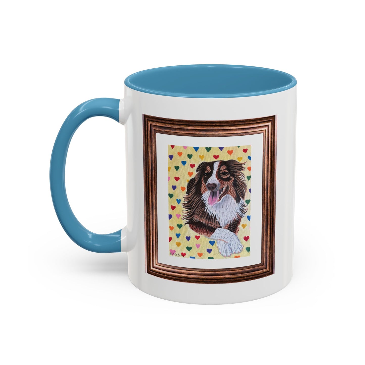 Leo The Handsome Dog | Accent Coffee Mug (11, 15oz)