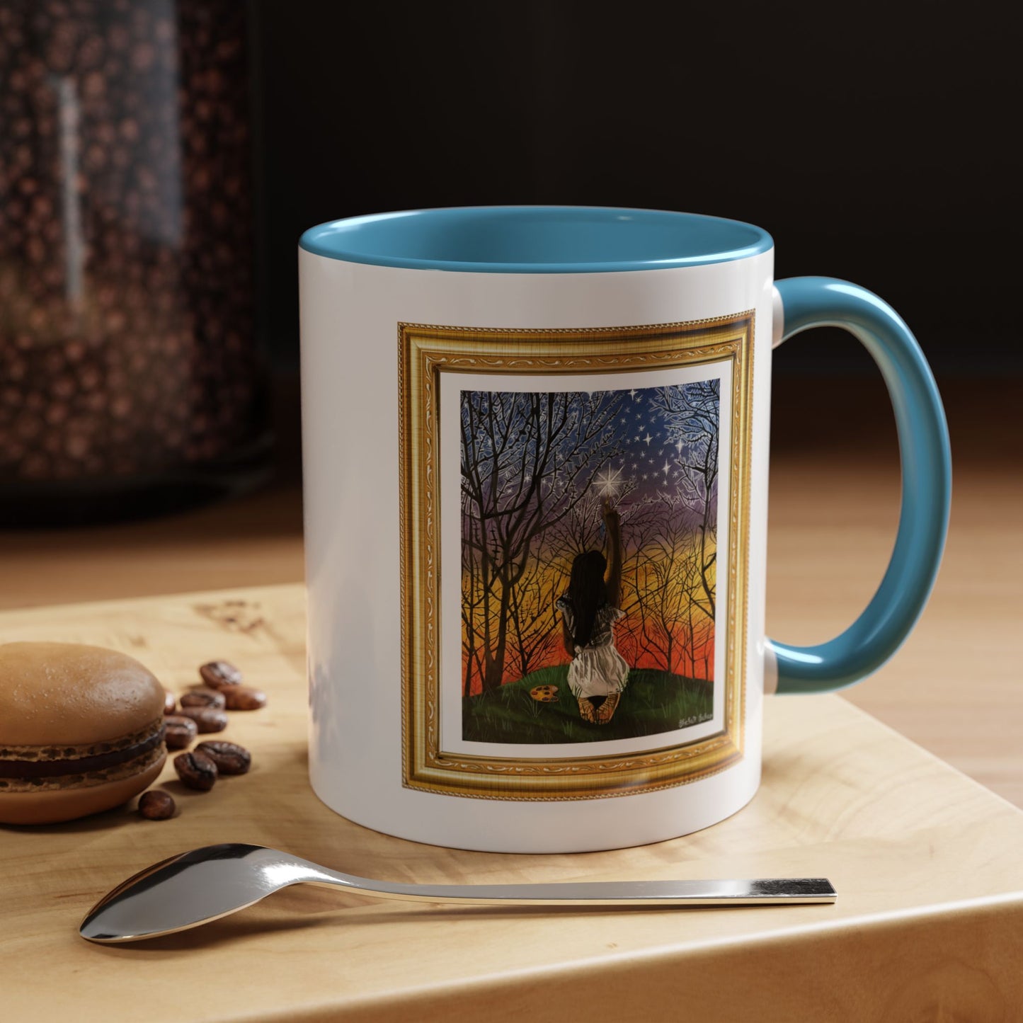 Painting The Stars | Accent Coffee Mug (11, 15oz)