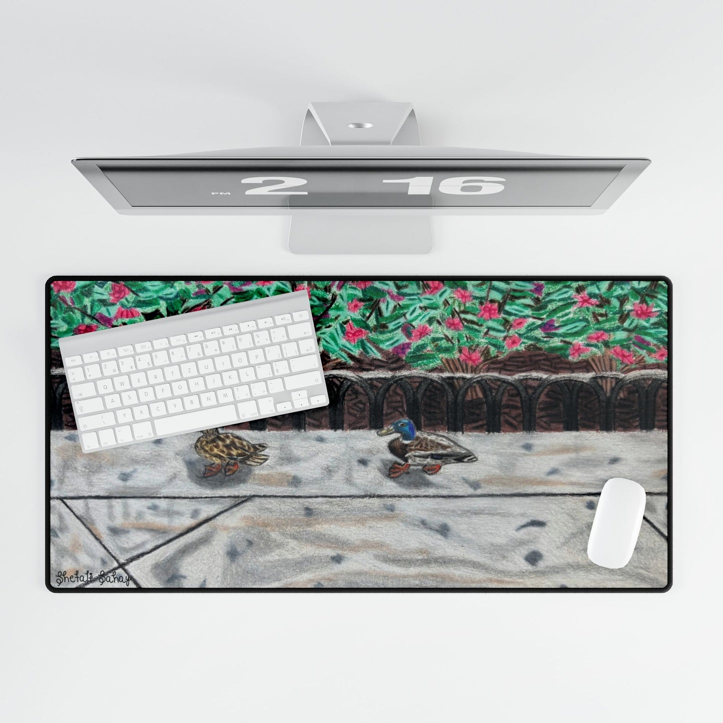 The Sneaky Chase | Desk Mat