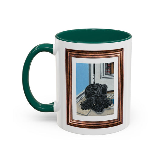 Rocky Chilling On A Corner | Colorful Mugs (11oz, 15 oz)