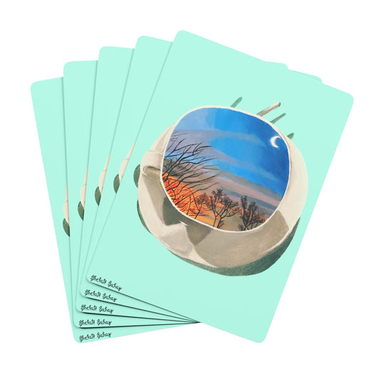 A Cup Of Sunrise | Playing Cards