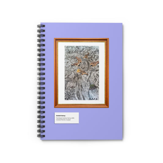 The Bread Catcher Game | Spiral Notebook - Ruled Line