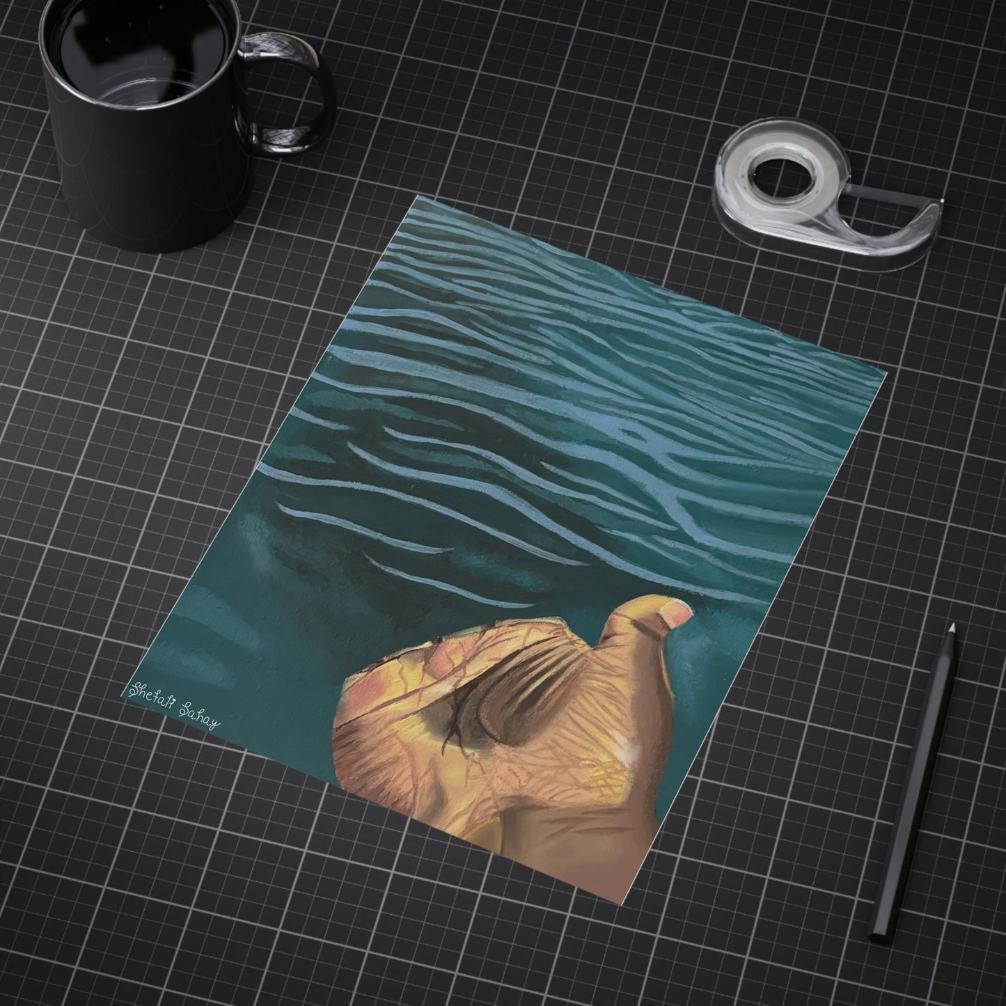 Hand In The Water | Unframed Prints