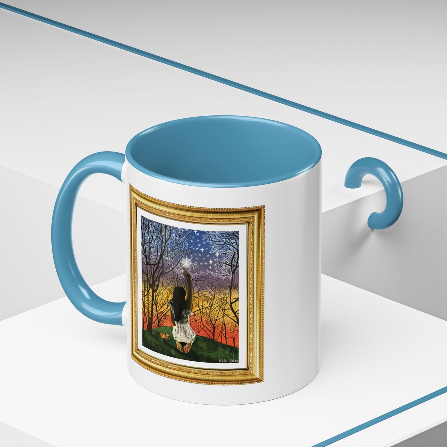 Painting The Stars | Accent Coffee Mug (11, 15oz)