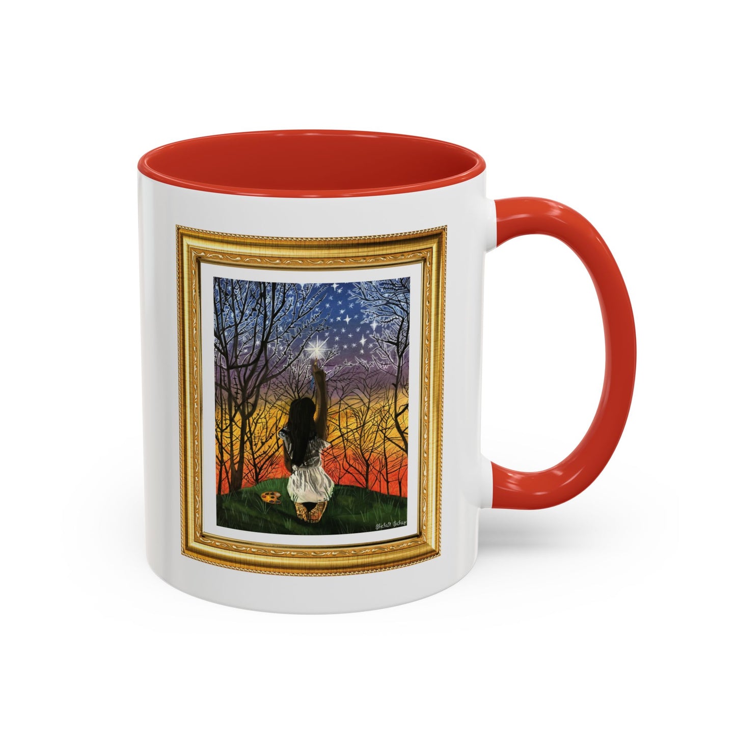 Painting The Stars | Accent Coffee Mug (11, 15oz)