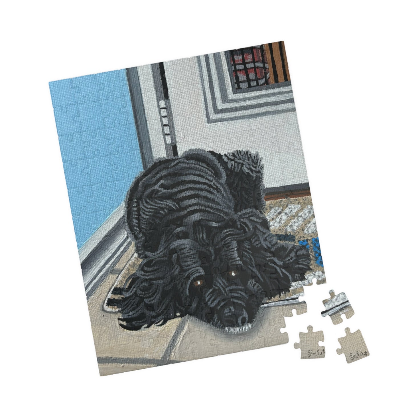 Rocky Chilling On A Corner | Puzzle (110, 252, 520, 1014-piece)