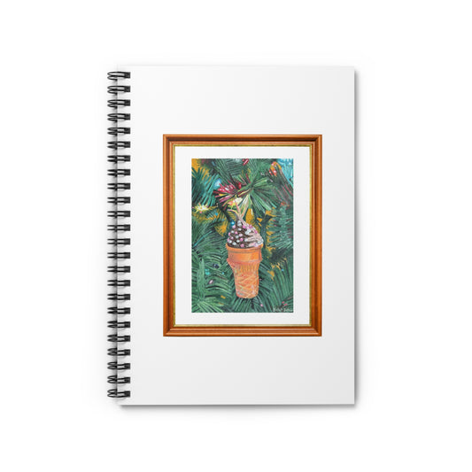 A Lifelike Ice Cream Ornament | Spiral Notebook - Ruled Line