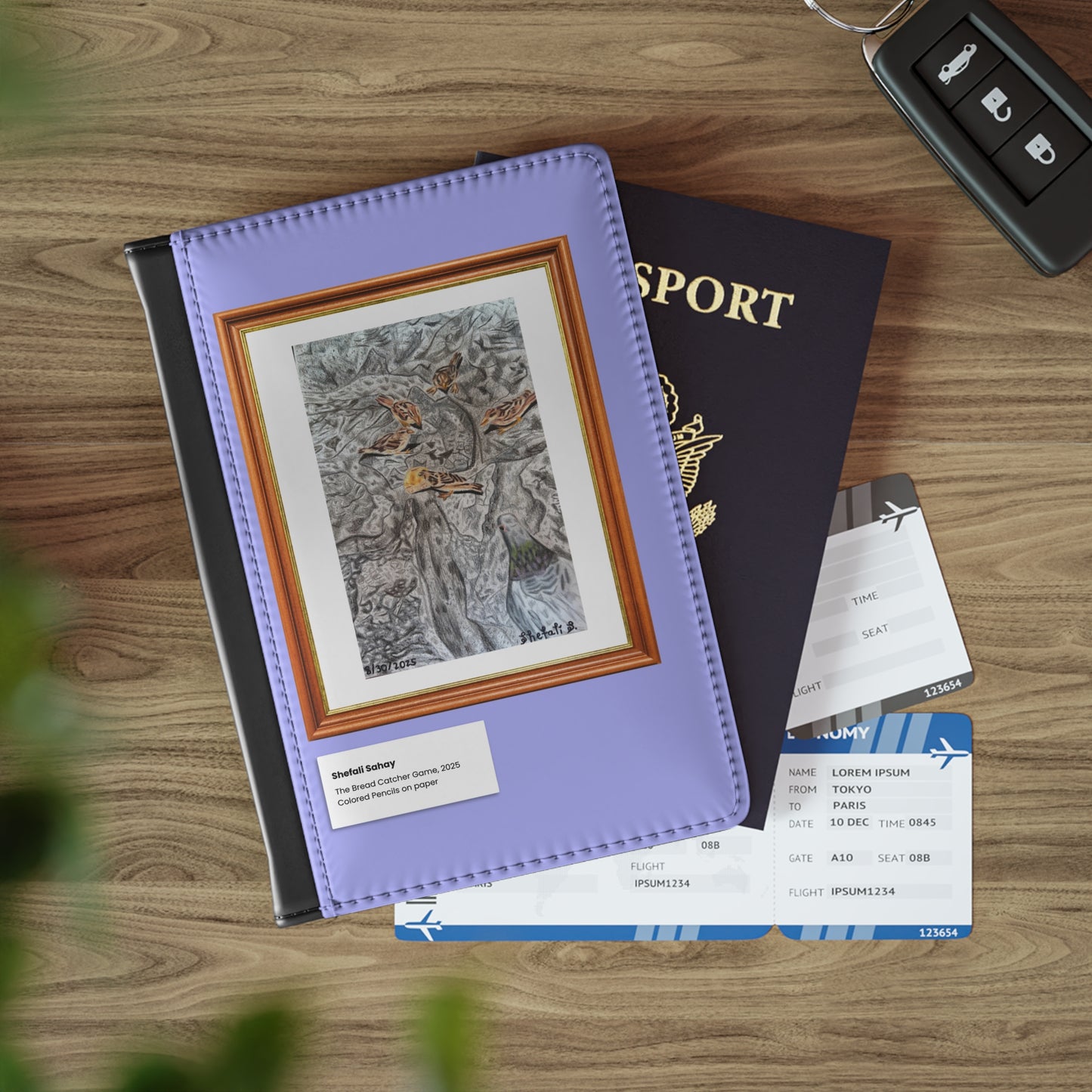 The Bread Catcher Game | Passport Cover