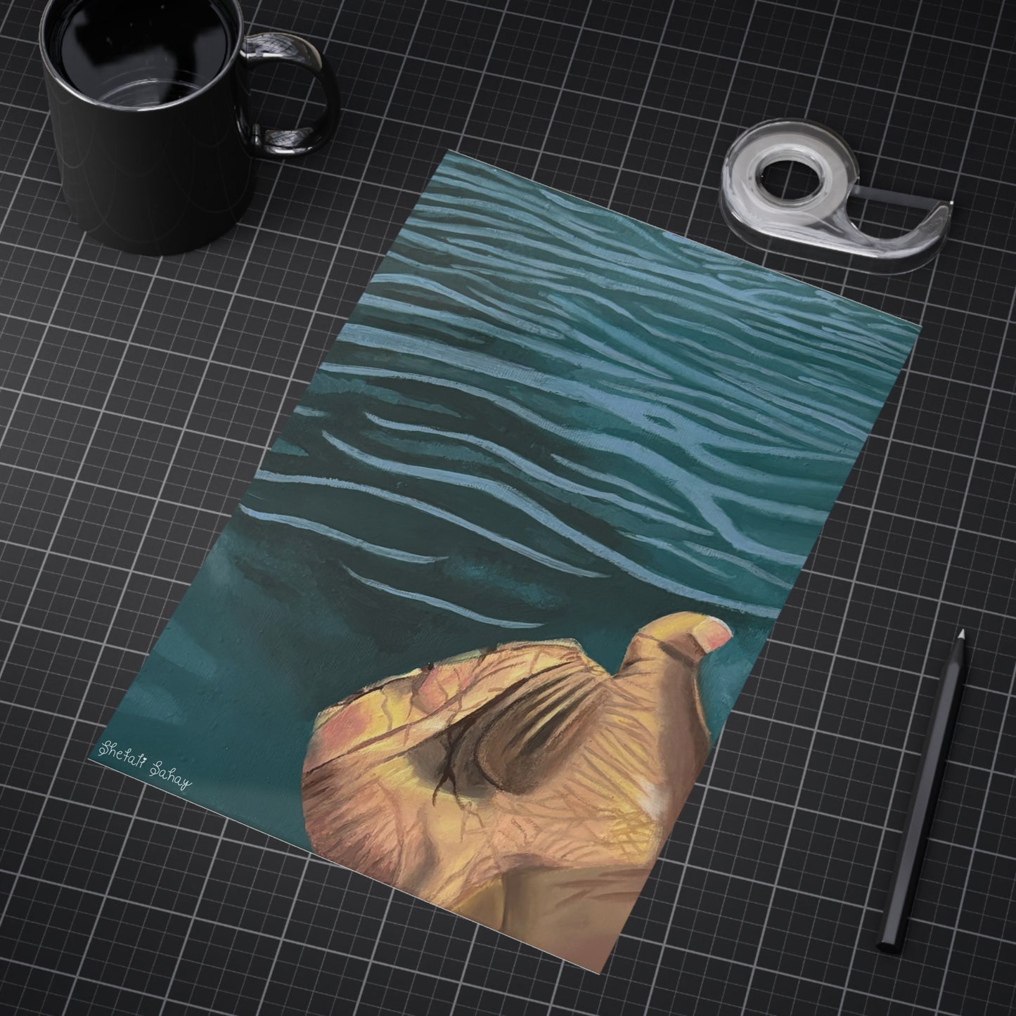 Hand In The Water | Unframed Prints