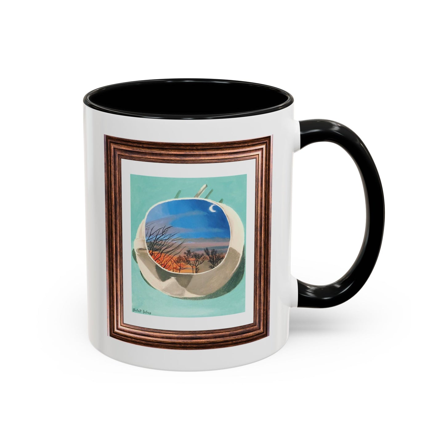 A Cup Of Sunrise | Accent Coffee Mug (11, 15oz)