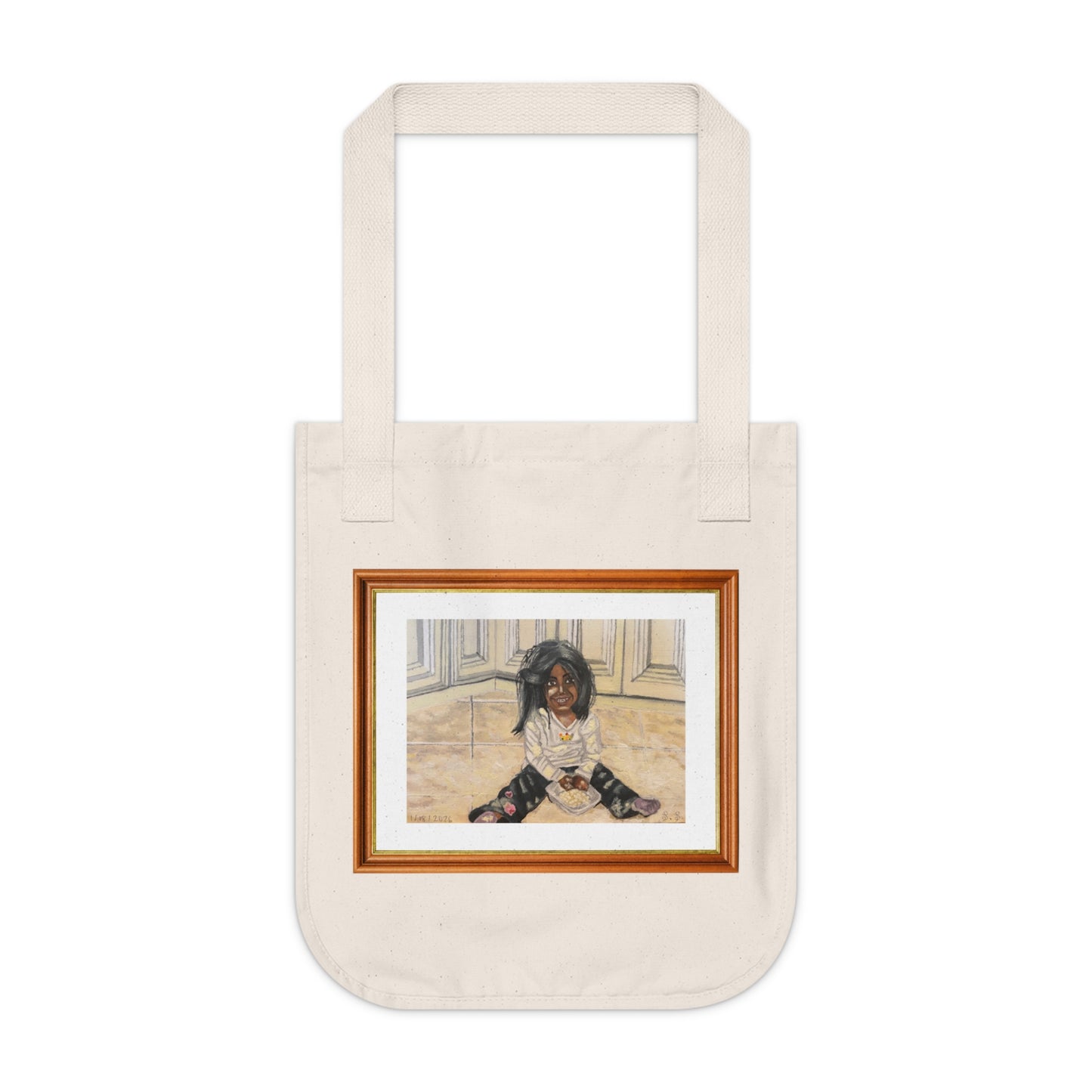 What A Cute Mess | Organic Canvas Tote Bag