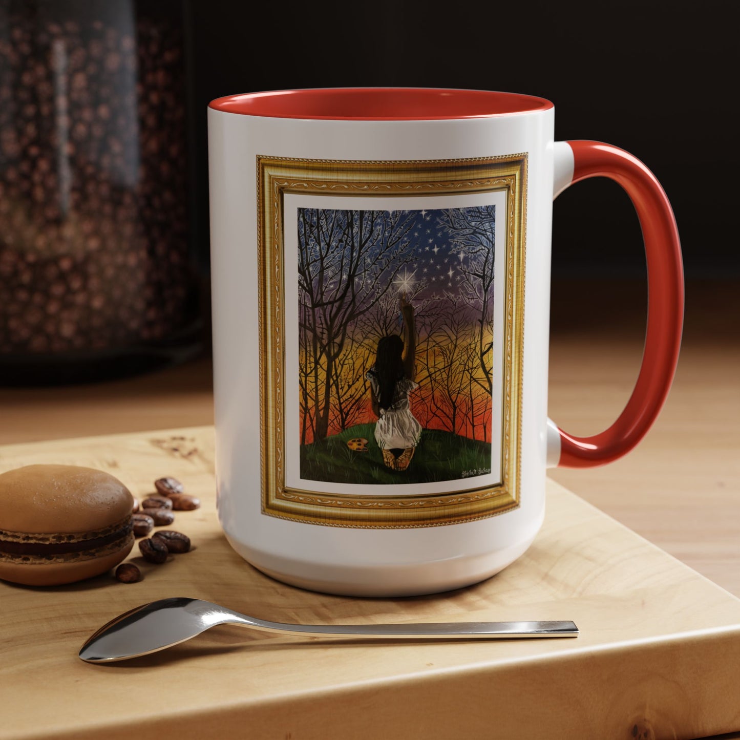 Painting The Stars | Accent Coffee Mug (11, 15oz)