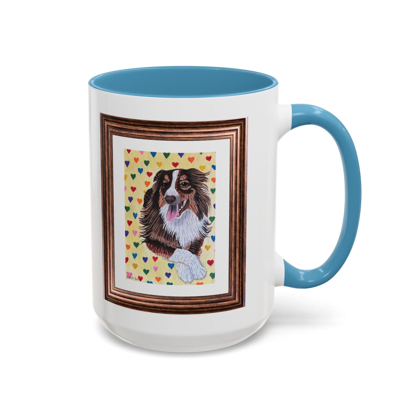 Leo The Handsome Dog | Accent Coffee Mug (11, 15oz)