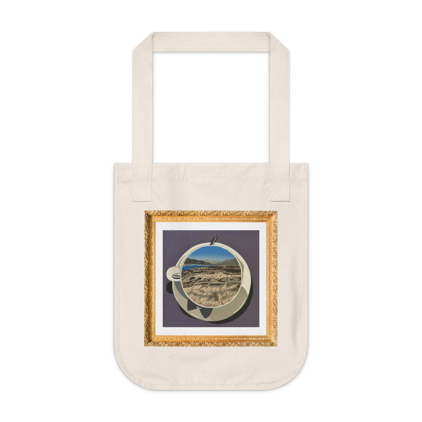 A Cup Of Creamy Mushroom | Organic Canvas Tote Bag