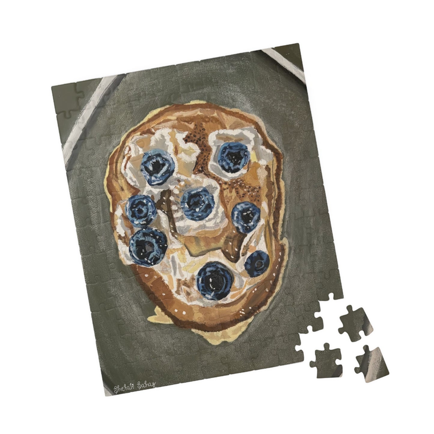 Happy Blueberry Pancake | Puzzle (110, 252, 520, 1014-piece)