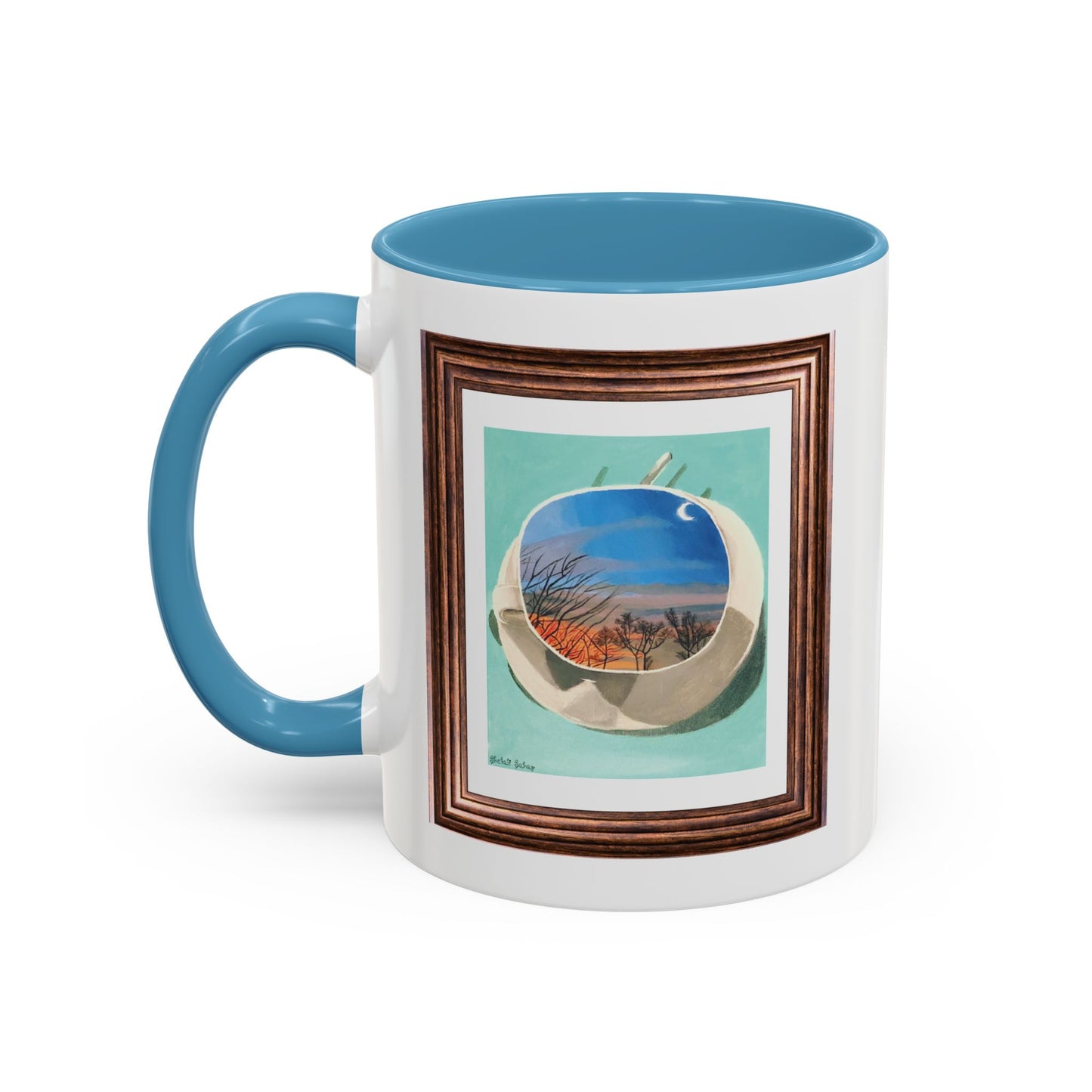 A Cup Of Sunrise | Accent Coffee Mug (11, 15oz)