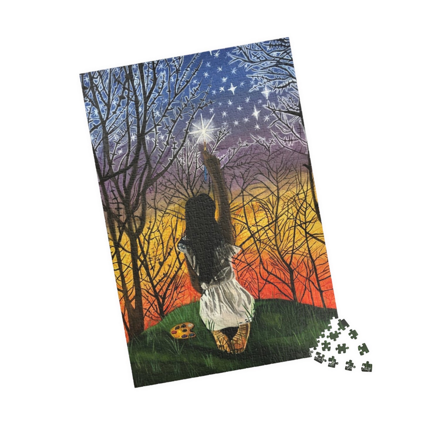 Painting The Stars | Puzzle (110, 252, 520, 1014-piece)