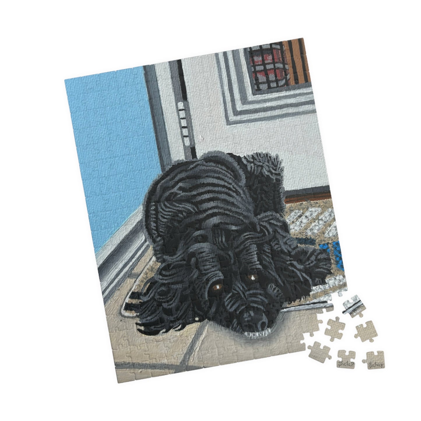 Rocky Chilling On A Corner | Puzzle (110, 252, 520, 1014-piece)