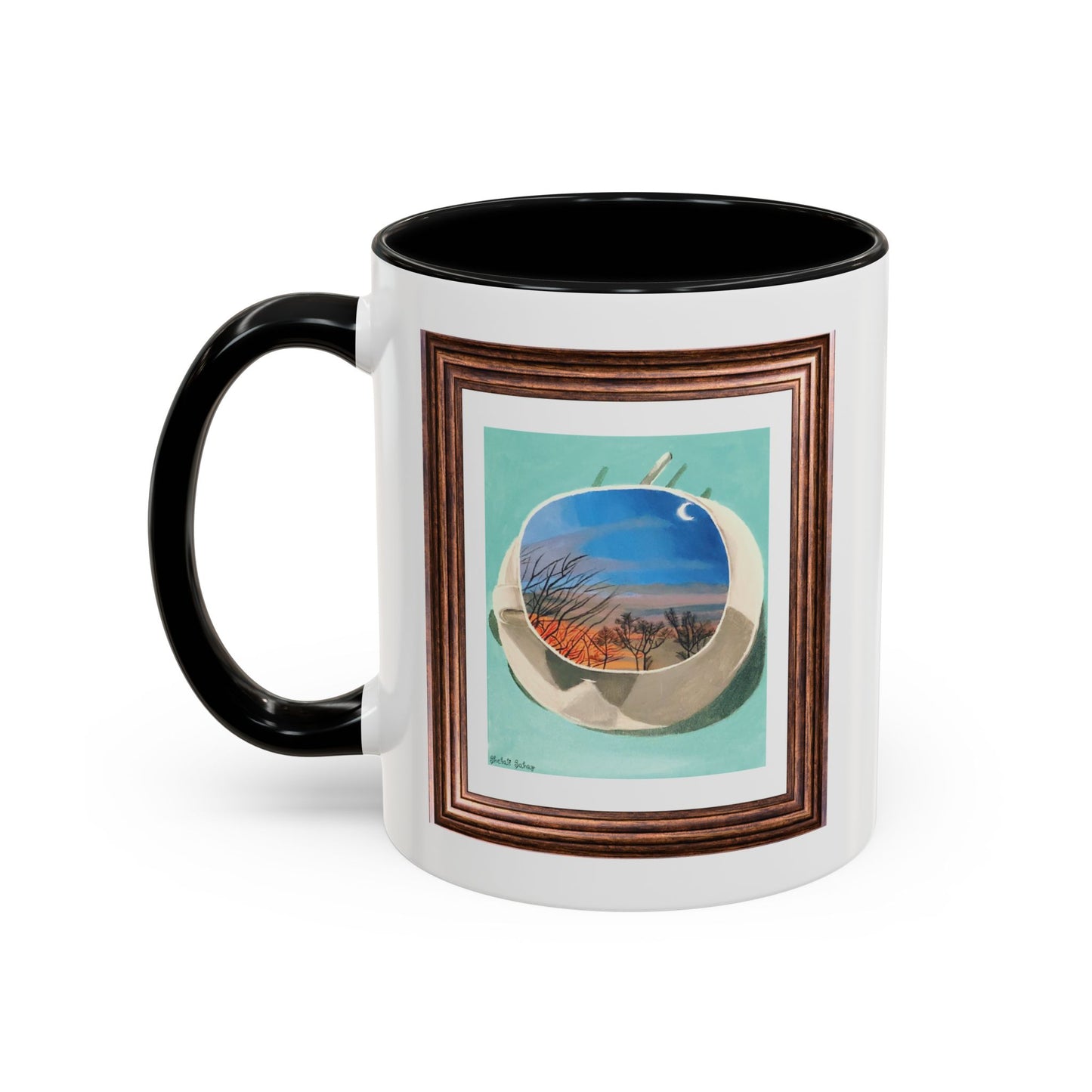 A Cup Of Sunrise | Accent Coffee Mug (11, 15oz)